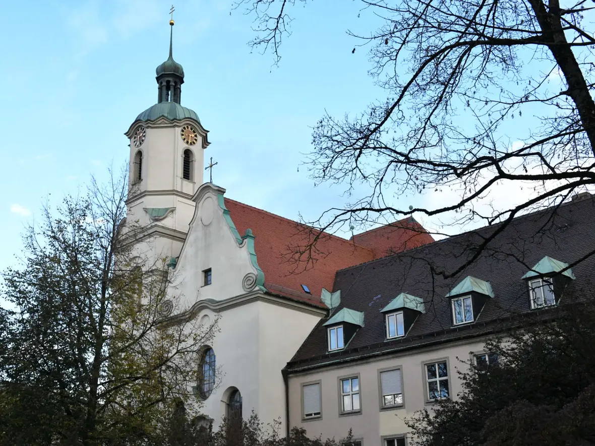 Abtei St. Stephan in Augsburg. (Foto: Leander Stork / pba)