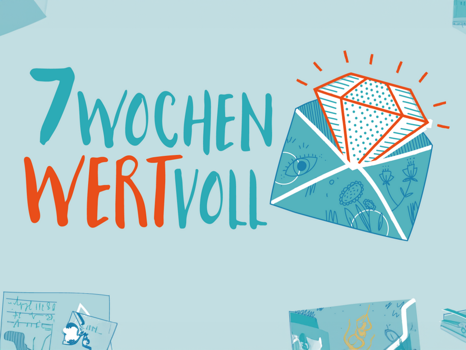 Aktionslogo: 7 Wochen Wertvoll (Grafik: AKF) 