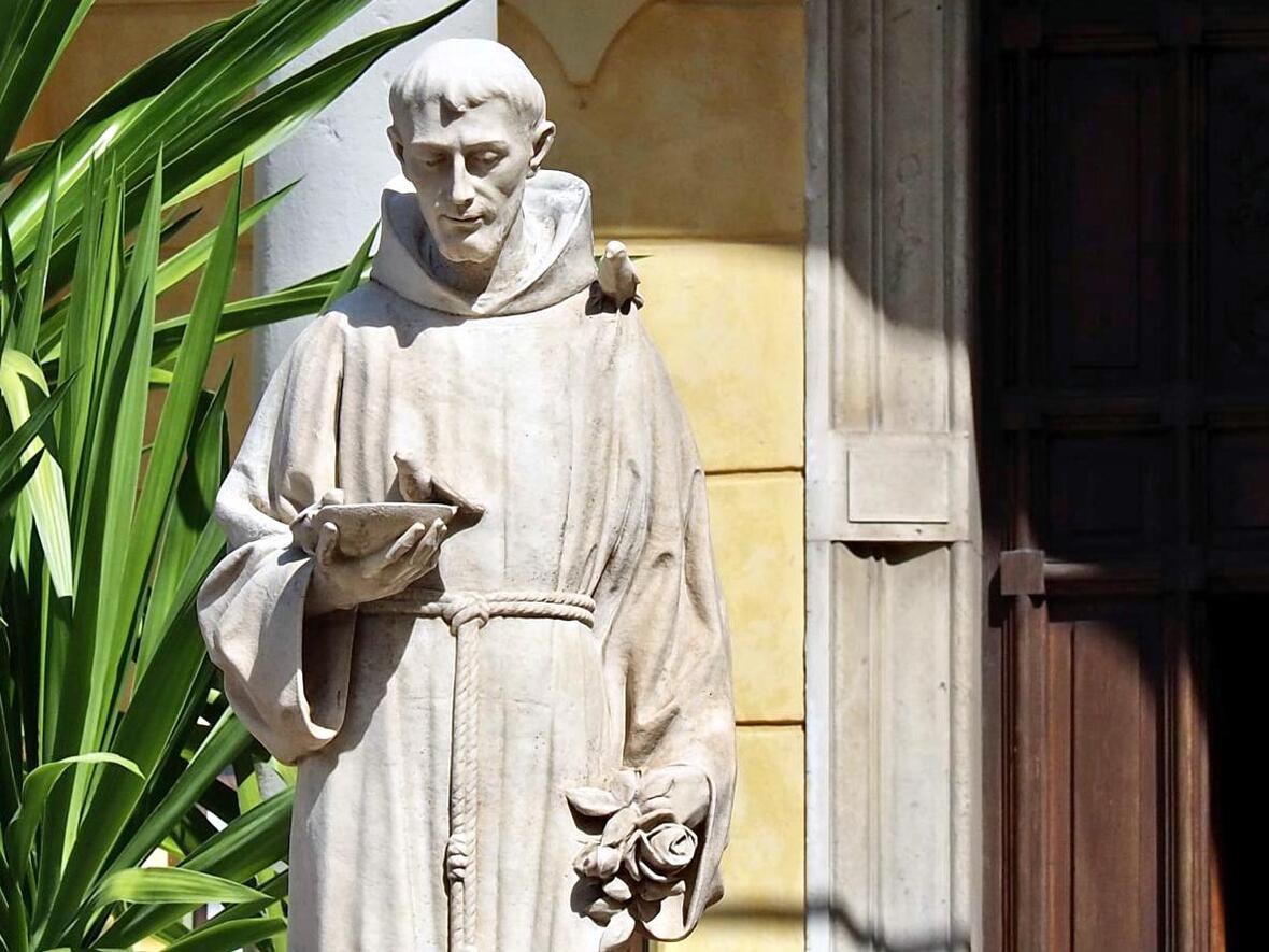 Heiliger Franziskus (Foto: Gabi Fleischmann, in pfarrbriefservice.de)