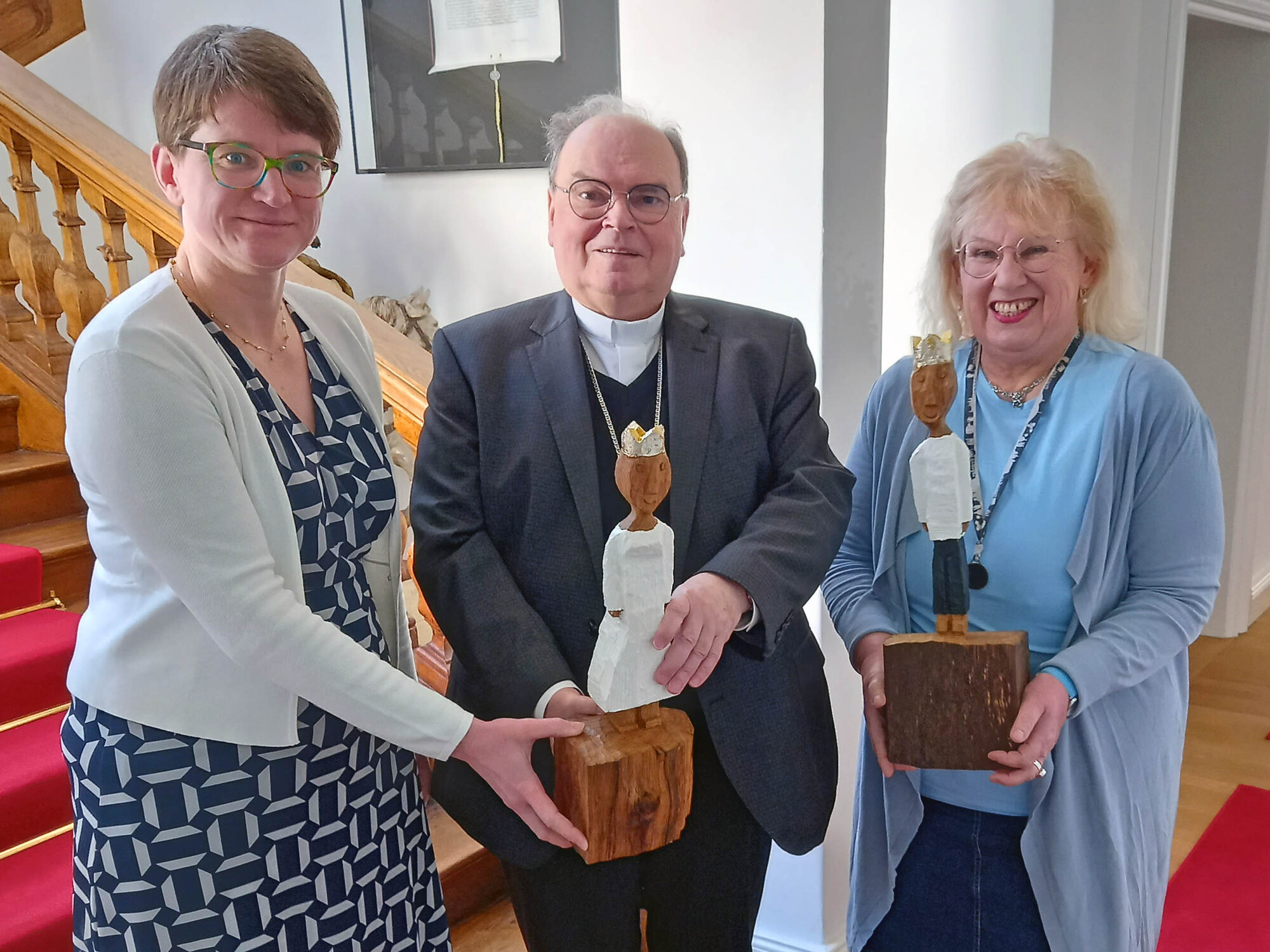 Foto EFL Koenig und Koenigin zu Besuch bei Bischof Bertram Meier Maerz 2026