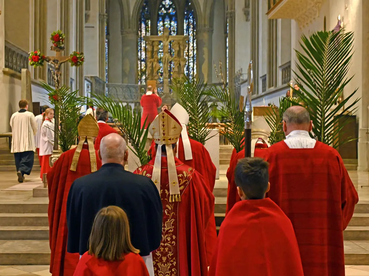 Der Palmsonntag erinnert an den Einzug Jesu in Jerusalem. (Fotos: Leander Stork / pba)