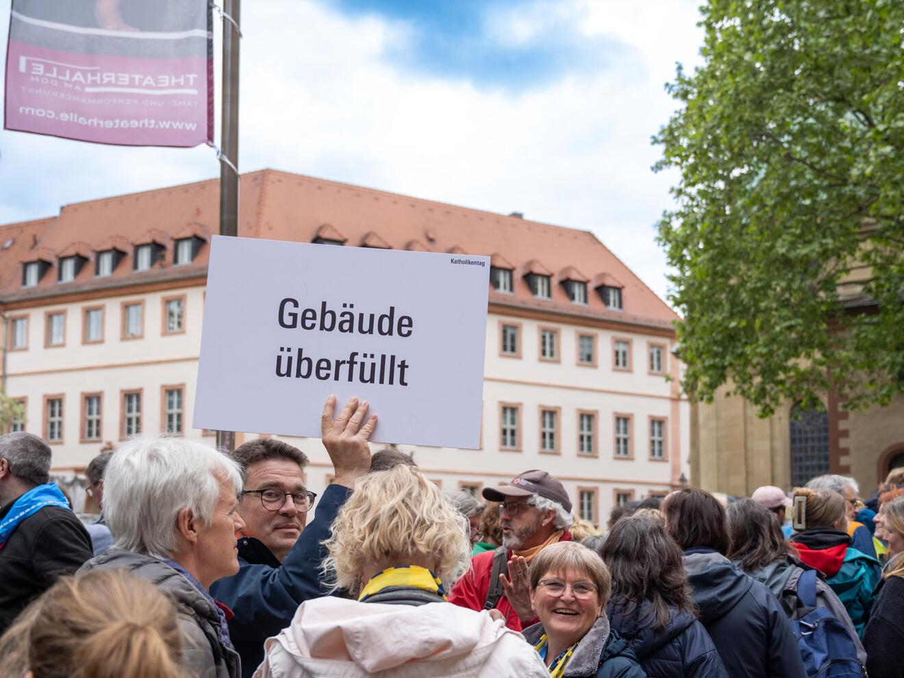 Überfüllte Gotteshäuser sind selten - doch nicht auf dem Katholikentag!