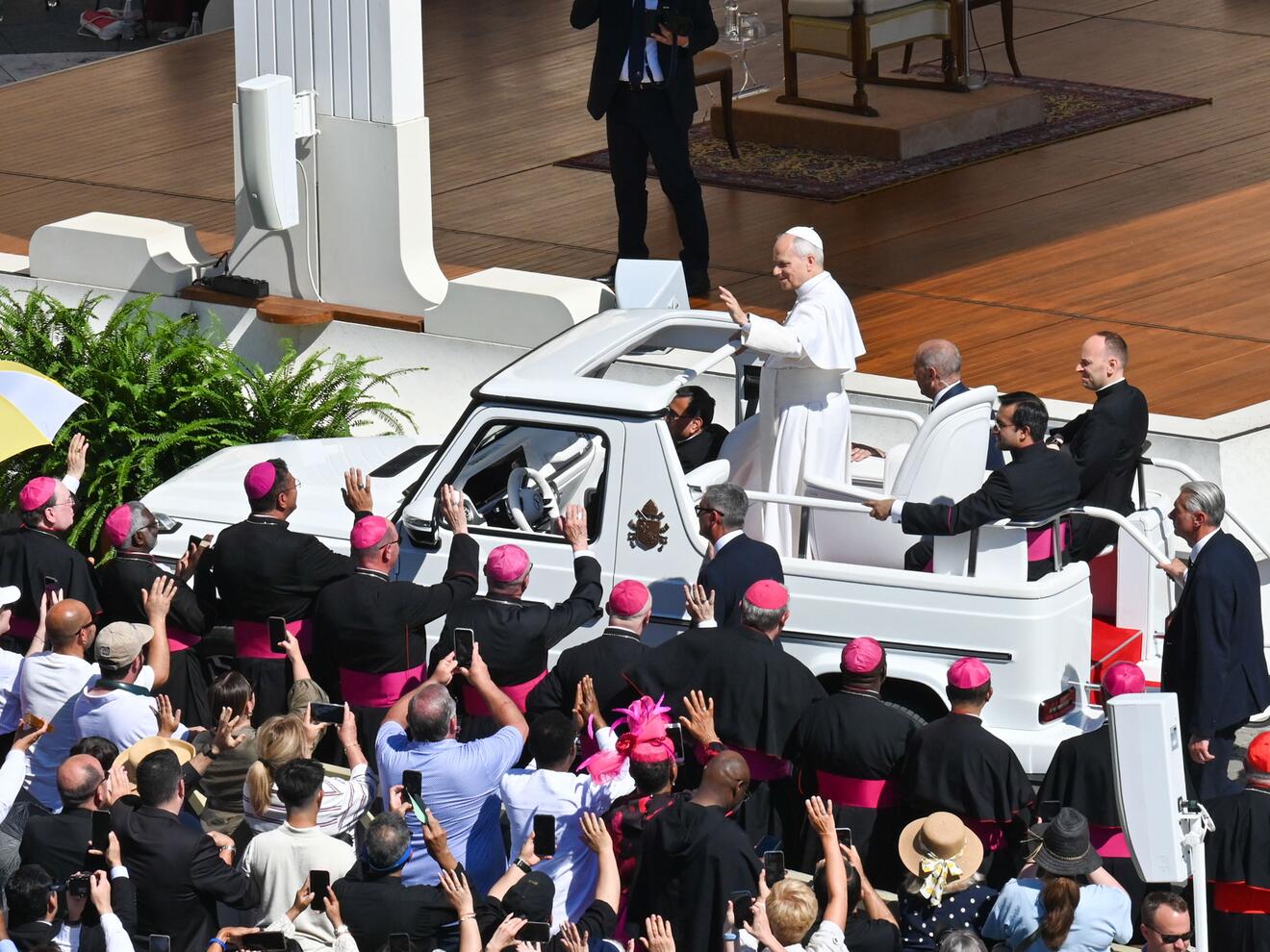 Augsburger zu Gast beim Papst und in Trastevere