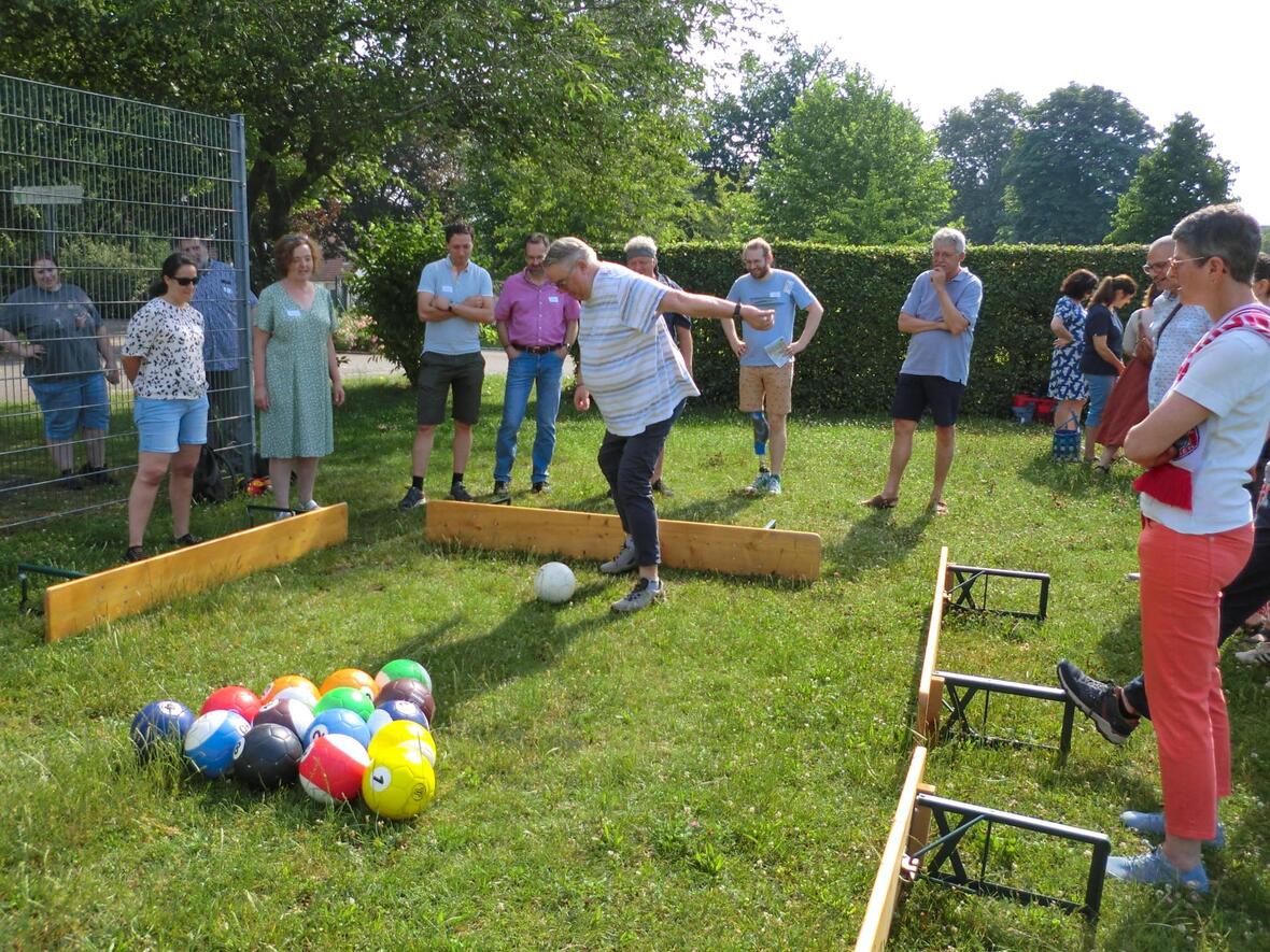 Die Berufsgruppe der Gemeindereferenten traf sich in Dillingen. (Foto: Sibylle Göhring / PG Höchstädt)