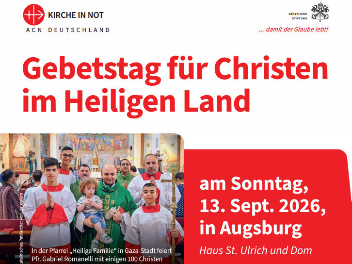 Über die Lage der Christen im Heiligen Land