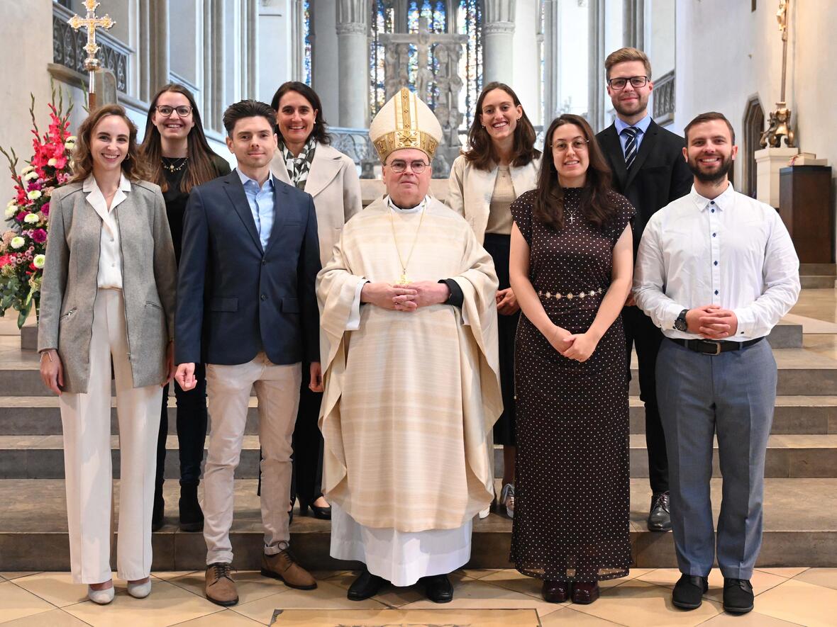Acht pastorale Mitarbeiterinnen und Mitarbeiter ausgesendet