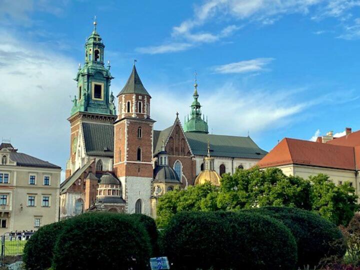 Wawel Kathedrale in der Krakauer Innenstadt.