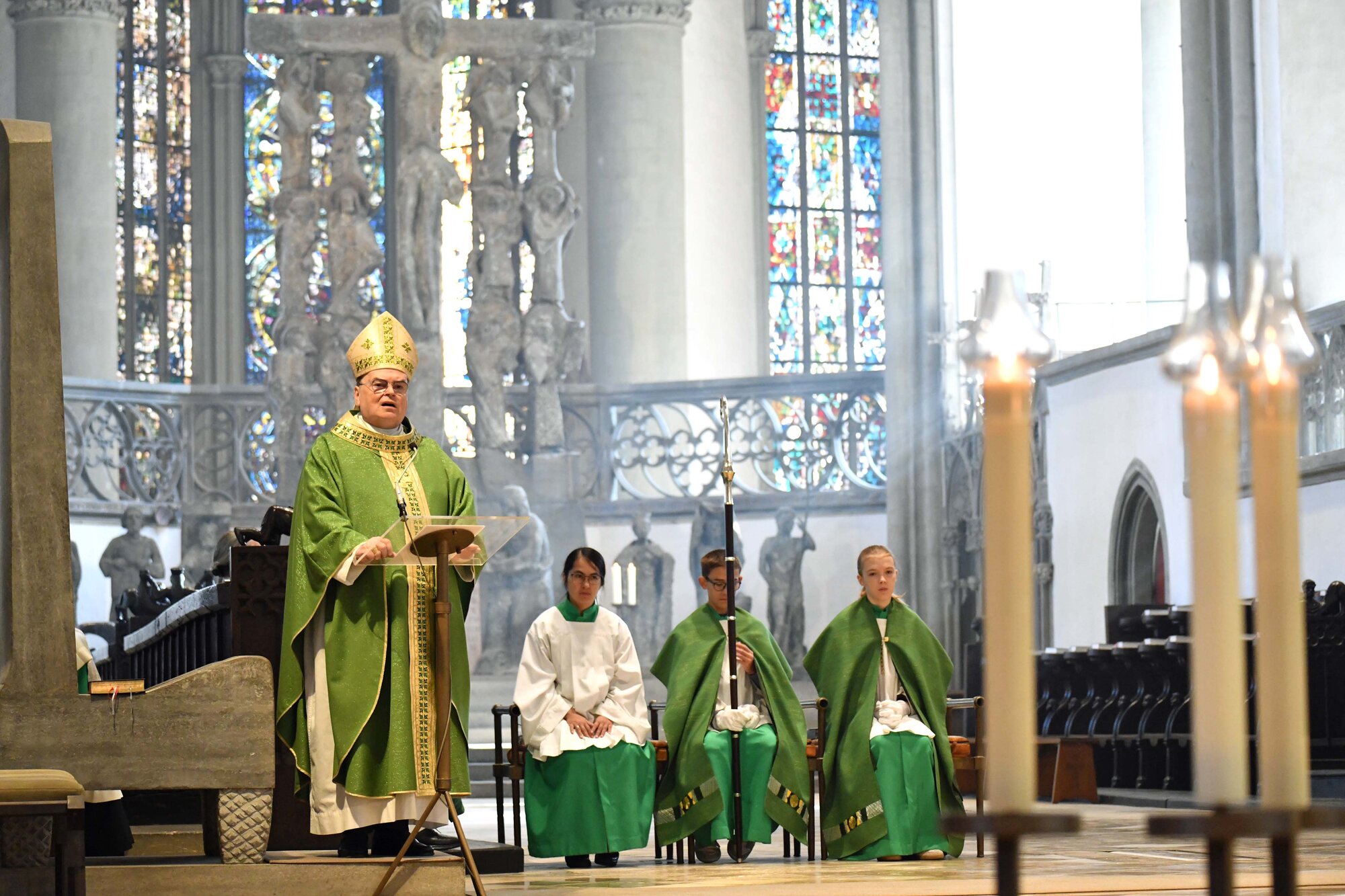 07_Festgottesdienst zur bundesweiten Eröffnung des Caritas-Sonntags im Augsburger Dom (Foto Nicolas Schnall pba)