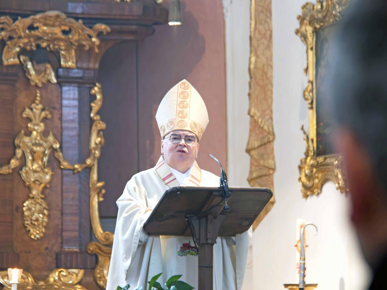 Semesteranfangsgottesdienst: Bischof Bertram predigte in der Schutzengelkirche (Fotos: KU Eichstätt-Ingolstadt / Lena-Luisa Maier)