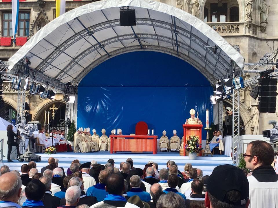 An dem Gottesdienst nahmen alle bayerischen Bischöfe teil. (Foto: Nicolas Schnall)