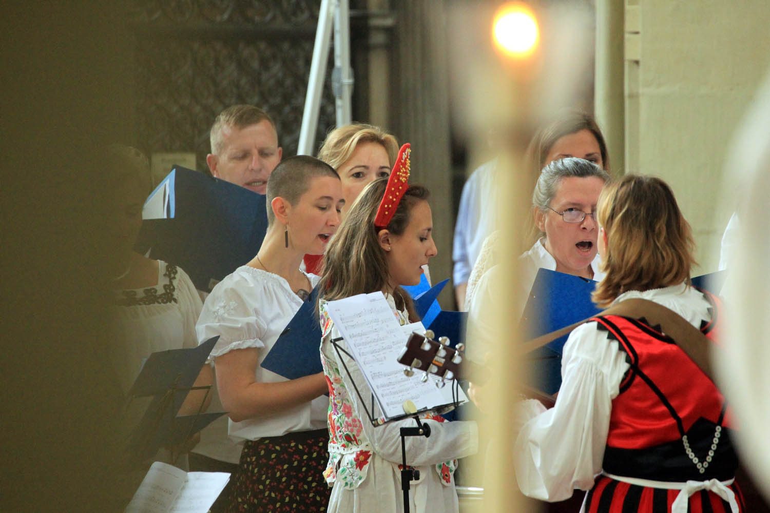 Musikalisch gestaltet wurde der Gottesdiens von Chören der verschiedenen Gemeinden. (Foto: Annette Zoepf/pba)