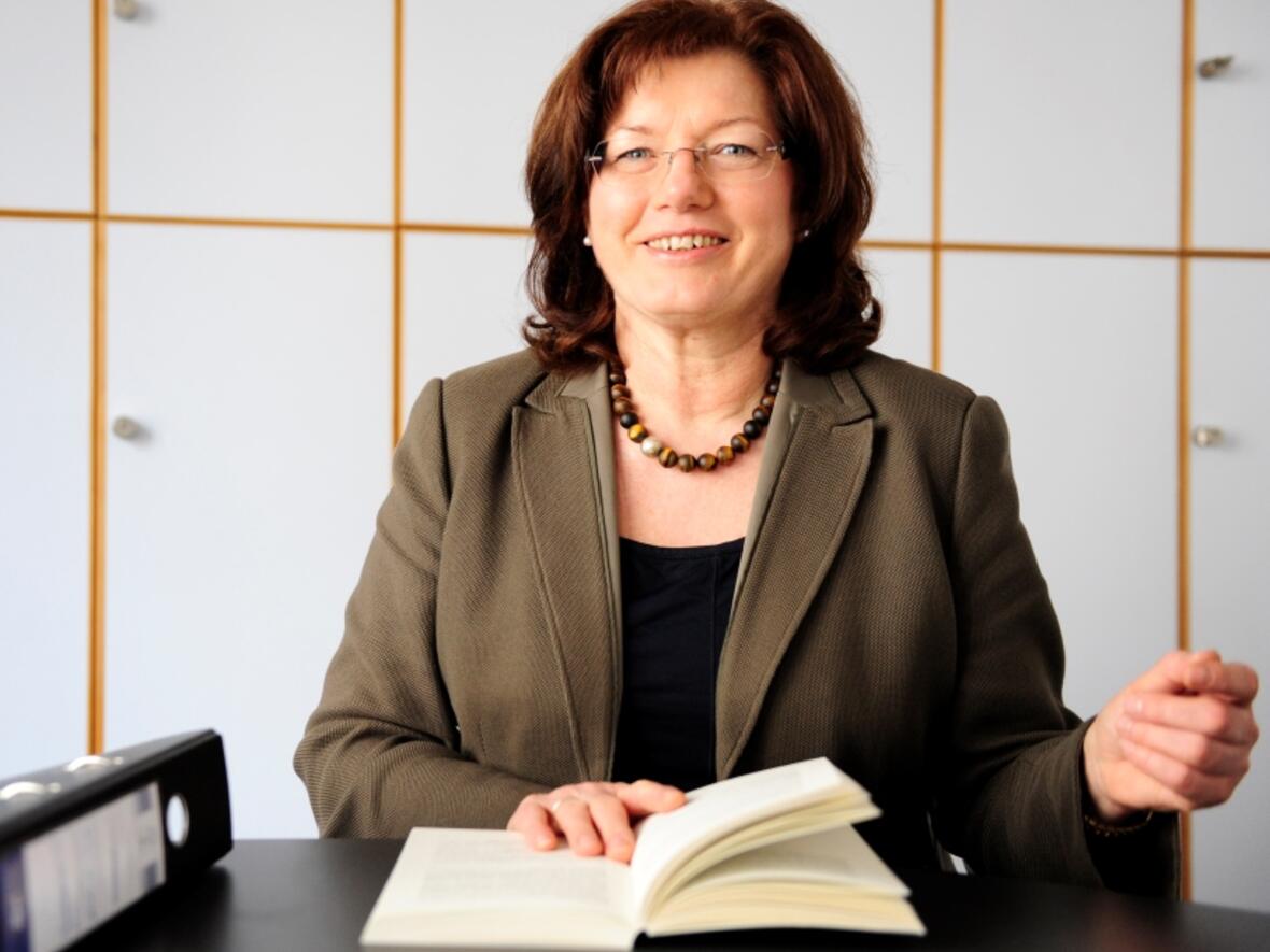 Seit 100 Tagen im Amt: Diözesanratsvorsitzende Hildegard Schütz. (Foto: Daniel Jäckel/pba)