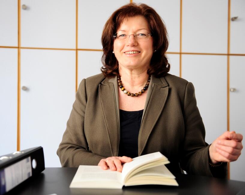 Seit 100 Tagen im Amt: Diözesanratsvorsitzende Hildegard Schütz. (Foto: Daniel Jäckel/pba)