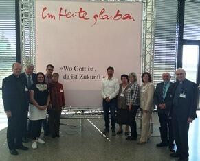 Die Vertreter der Diözese Augsburg beim Abschlusstreffen des Gesprächsprozesses in Würzburg.