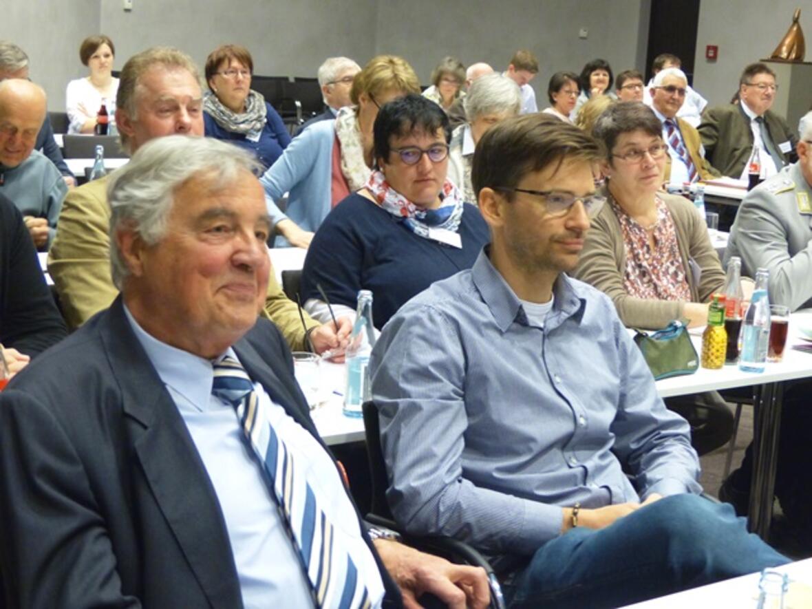 Schon lange im Vorstand und ganz neu im Vorstand: Helmut Mangold und Alexander Barth (Foto: Michael Widmann)