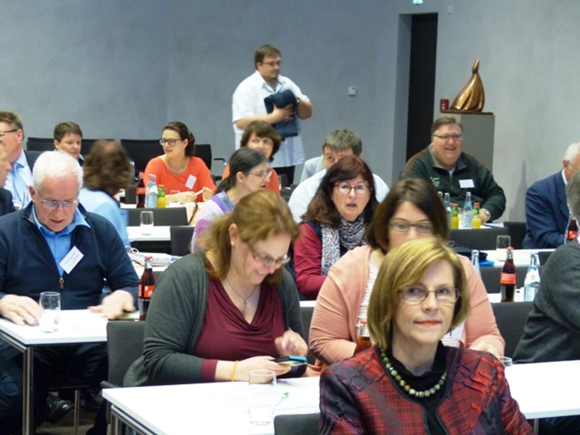 Häufig und gern gesehener Gast der Vollversammlung: Prof. Dr. Gerda Riedl, Leiterin der Hauptabteilung VI (Foto: Beate Dieterle) 